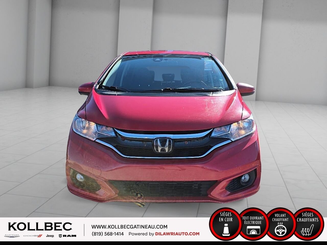HONDA FIT EX-L Navi 2018 Rouge Ottawa & Gatineau - photo #11
