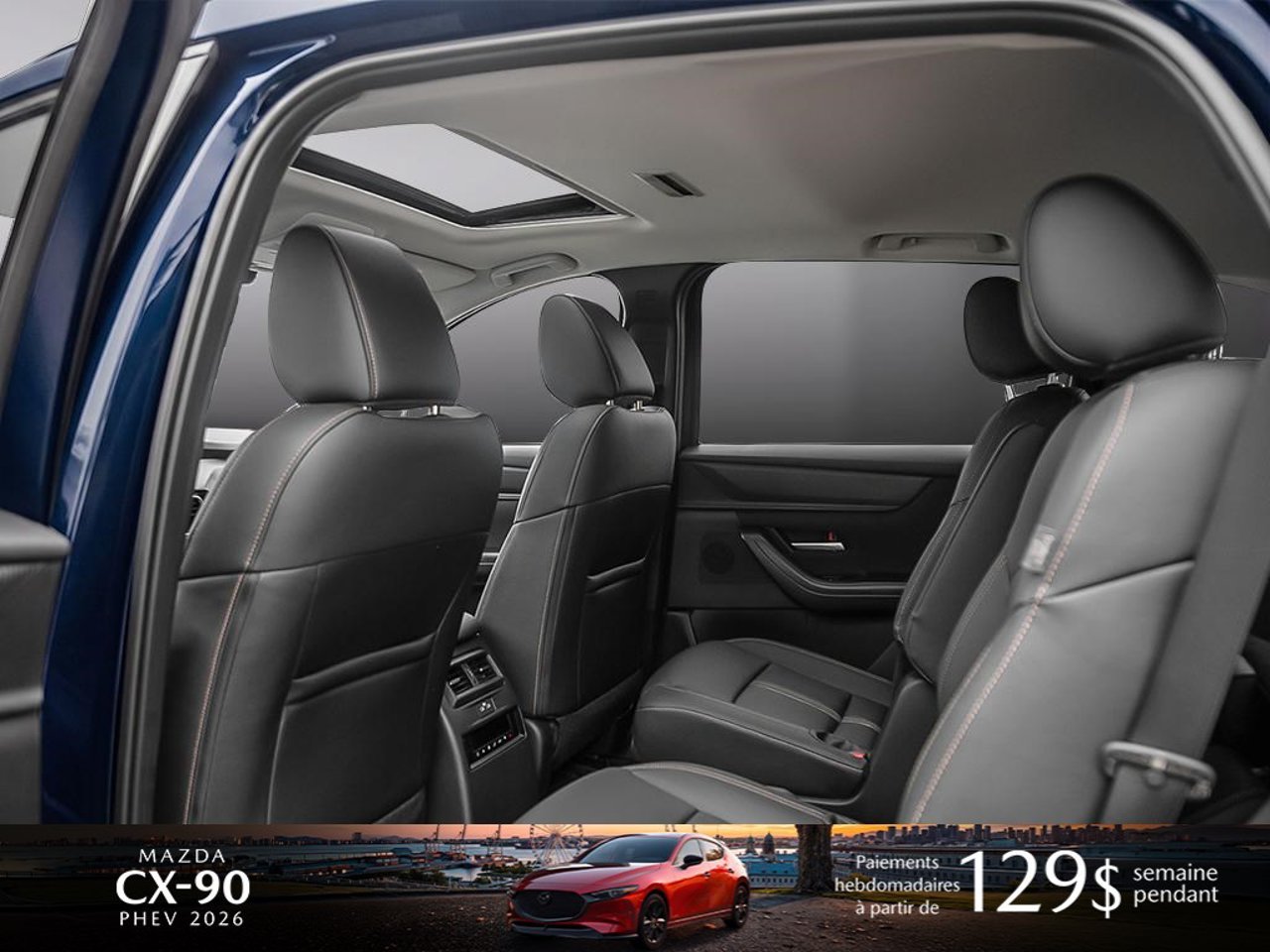 2026 Mazda CX-90 PHEV JM3KKCHA9T1382410 Deep Crystal Blue Mica Mirabel - photo #22