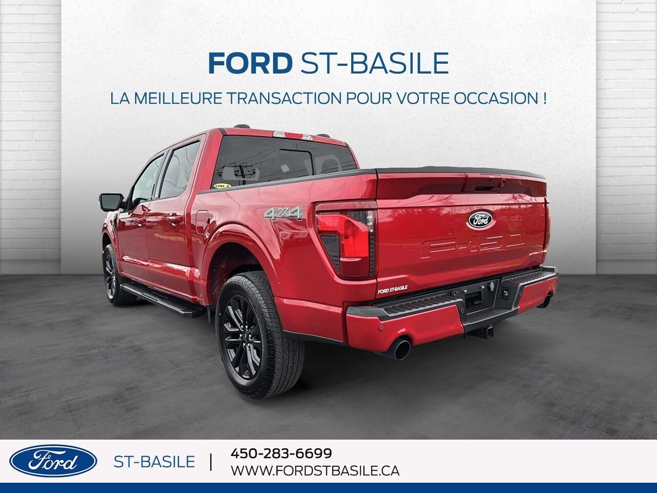 Ford F-150 2024 D4-ROUGE Saint-Basile-le-Grand - photo #4