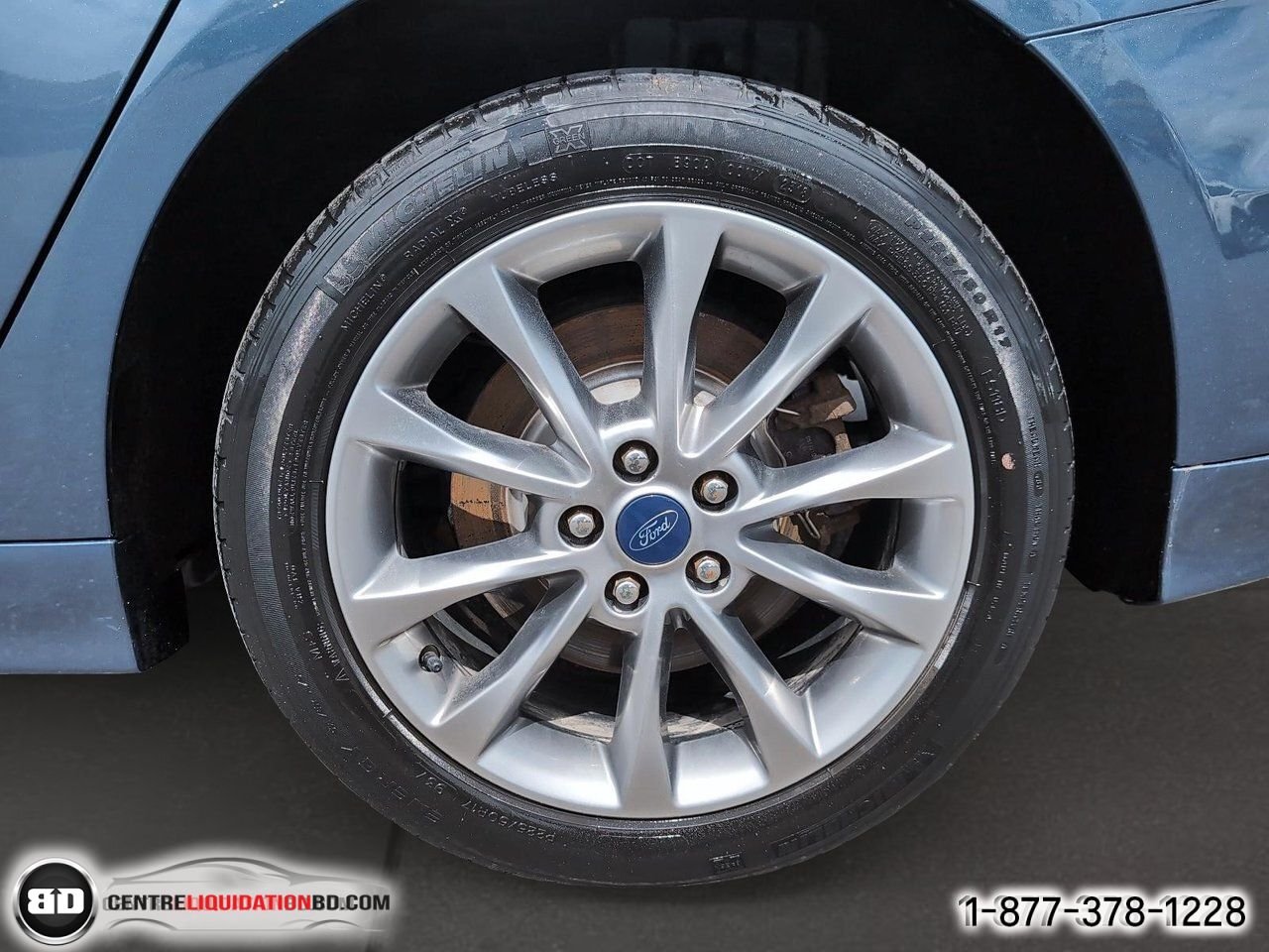 2018 Ford Fusion Energi SE ENERGI | A8539 Blue Granby - photo #11