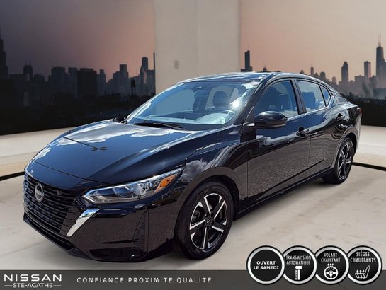 2024 Nissan Sentra SV | CARPLAY | CAMÉRA DE RECUL | UN SEUL PROPRIÉTAIRE Black