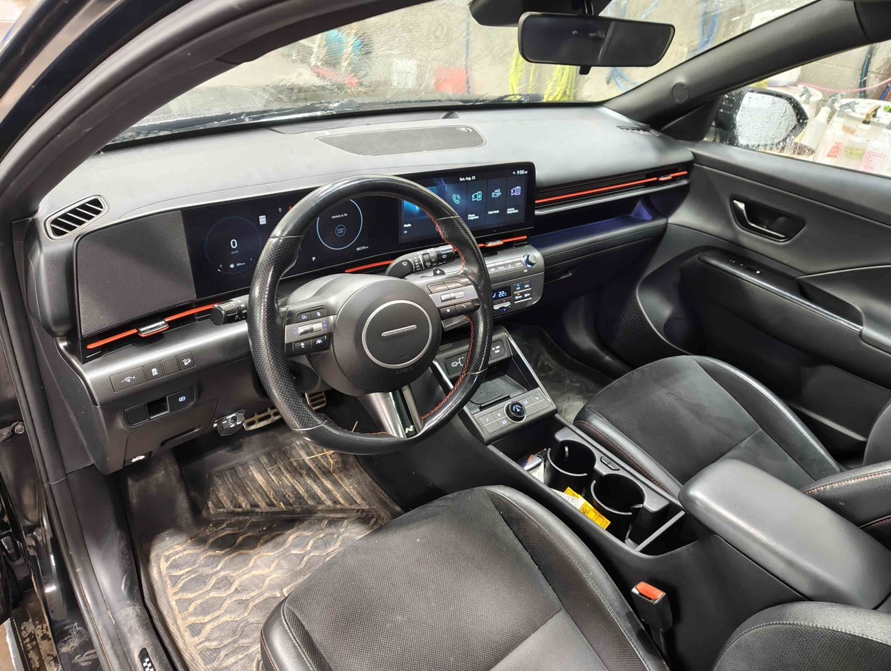 2024 Hyundai Kona 1.6T N Line AWD Black Sherwood Park - photo #6