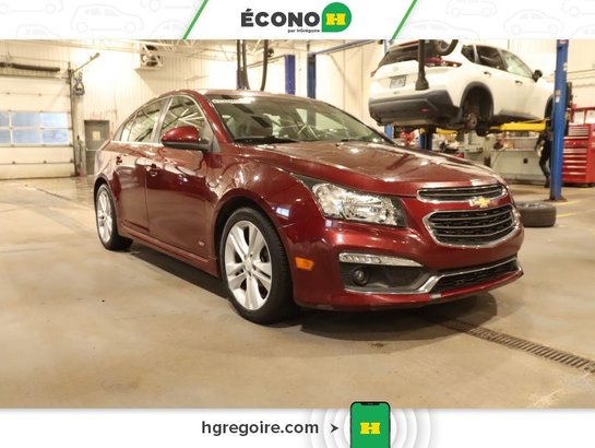 2015 Chevrolet Cruze 2LT CUIR TOIT GR ÉLEC A/C BLUETOOTH CAMÉRA MAGS Red
