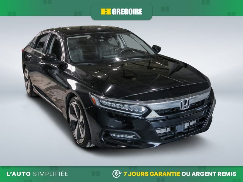Honda Accord 821135 | Touring AUTO A/C MAGS CUIR TOIT NAV CAM RECUL BLUE 2020 Noir Laval - photo #0