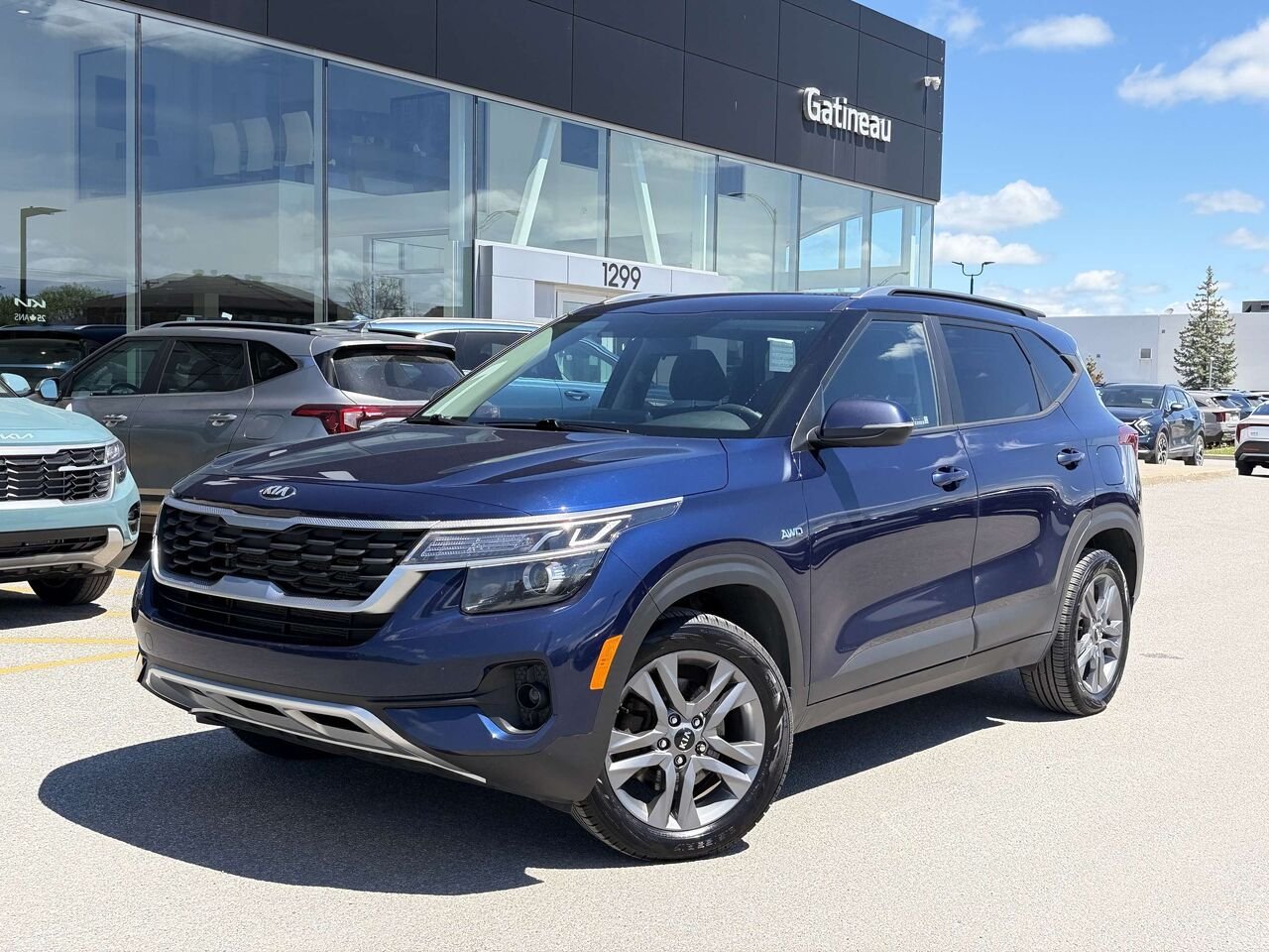 2021 Kia Seltos Blue Gatineau - photo #0
