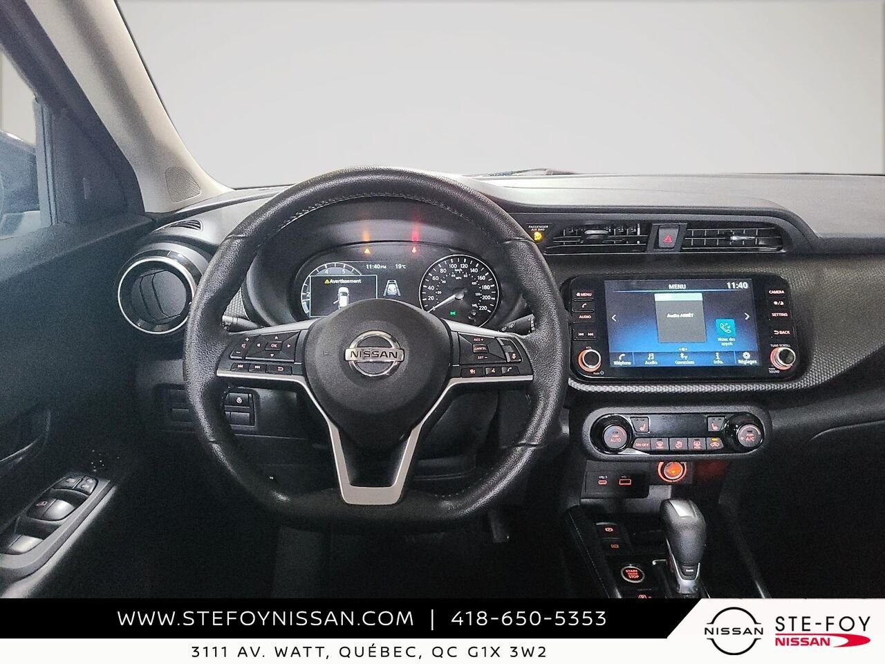 Nissan Kicks SV TA 2021 Noir Ste-Foy - photo #16