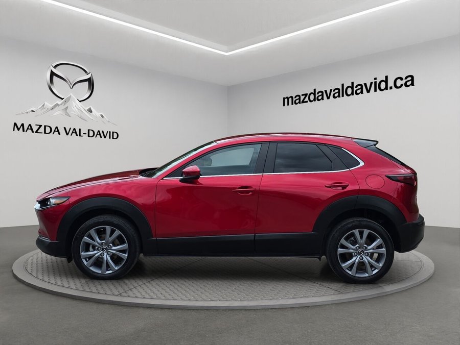 2023 Mazda CX-30 GS TI, INTÉGRALE, SIÈGES CHAUFFANTS, AUXILIÈRE, VOLANT CHAUFFANT Red