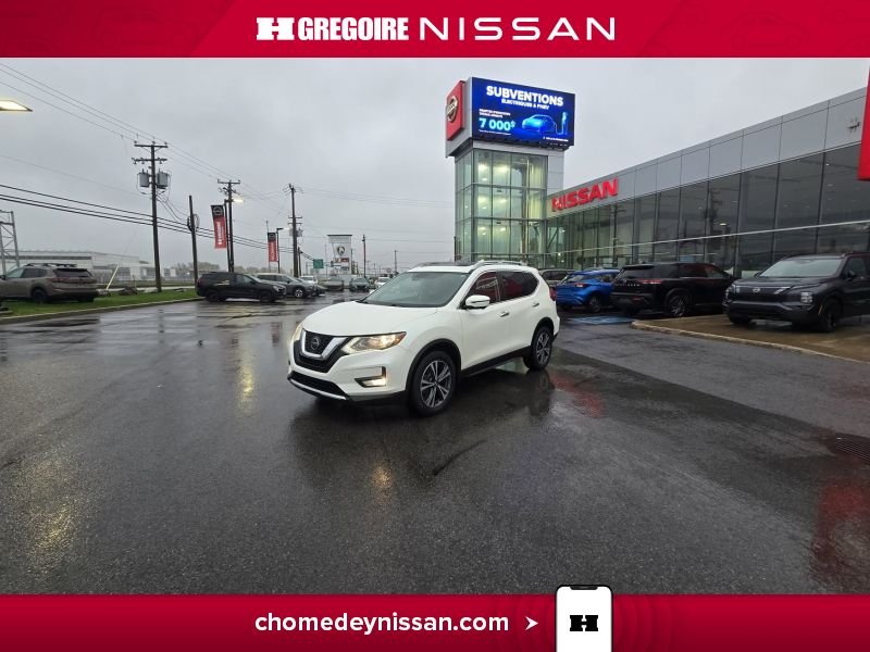 2019 Nissan Rogue SV AWD Mag Bancs Chauffants À Partir 2.99% White