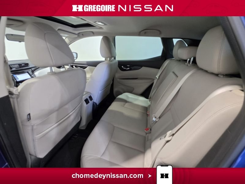 Nissan Qashqai CR7320 | SL AWD Cuir Toit Bancs Chauffants À Partir 2.99% 2018 Bleu Laval - photo #26