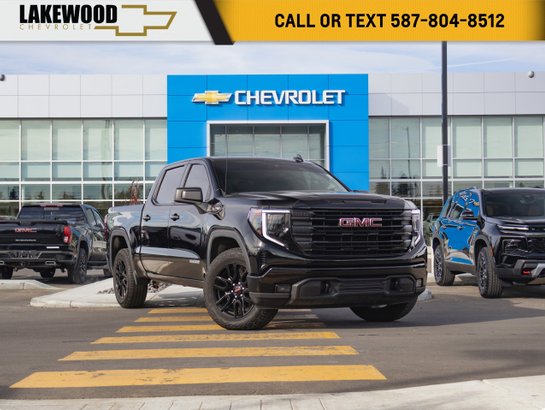2025 GMC Sierra 1500 Elevation Preferred 5.3L X31 | Heated Bucket Seats Black