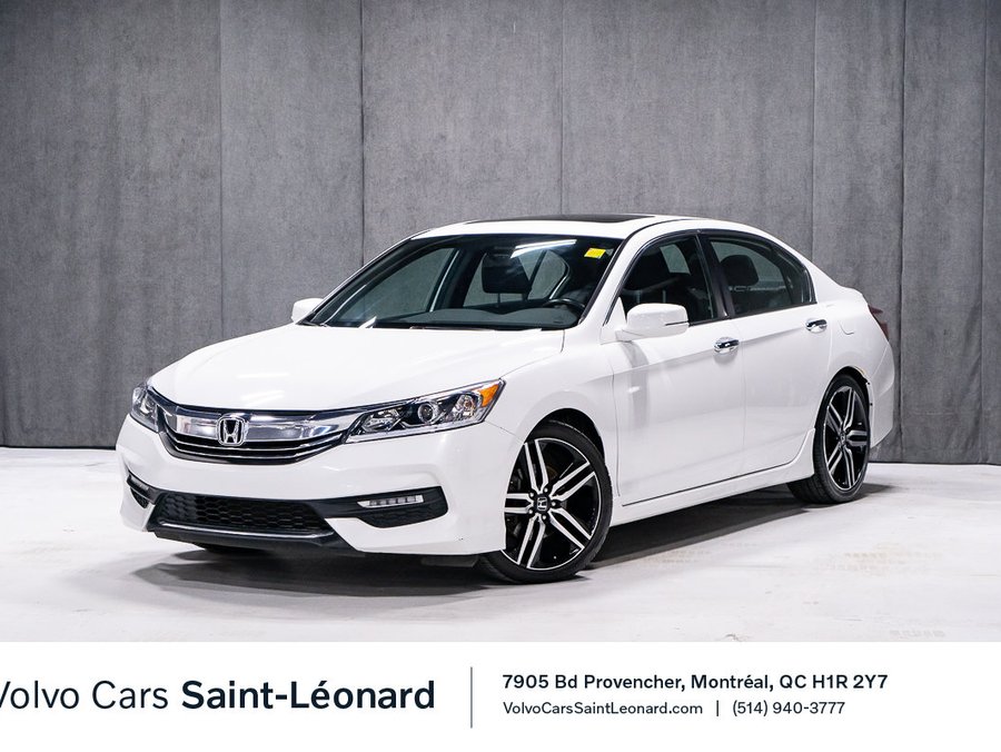 2017 Honda Accord Sedan SPORT White