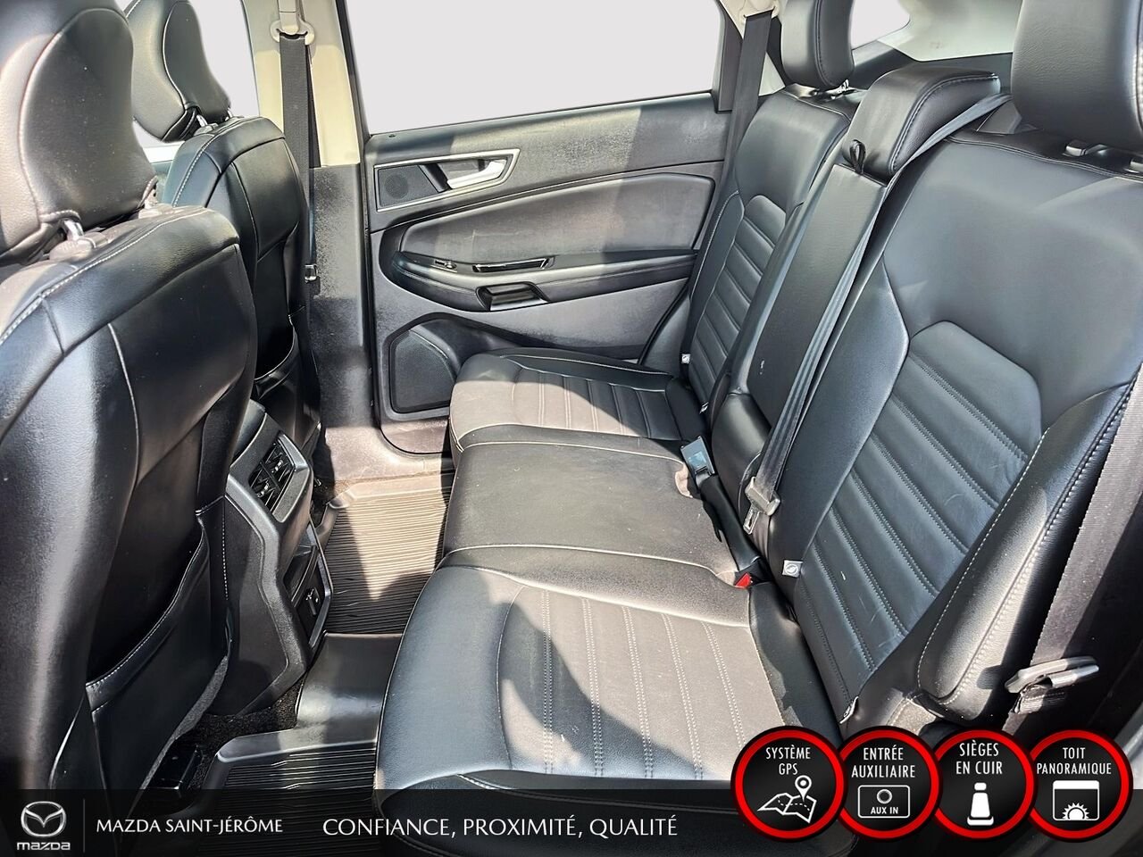 2018 Ford Edge Black Ste-Agathe des Monts - photo #22