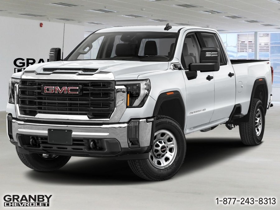 2026 GMC SIERRA 3500 PRO CREW CAB 4RM Pro cabine multiplace 4RM 159 po White