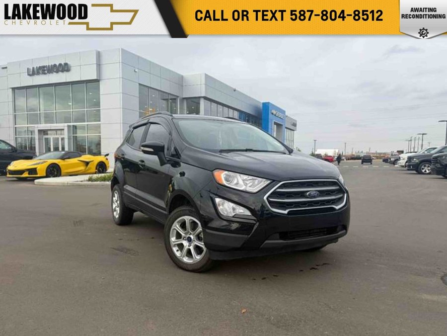 2022 Ford EcoSport SE 200A 4WD 2.0L | Power Sunroof Black