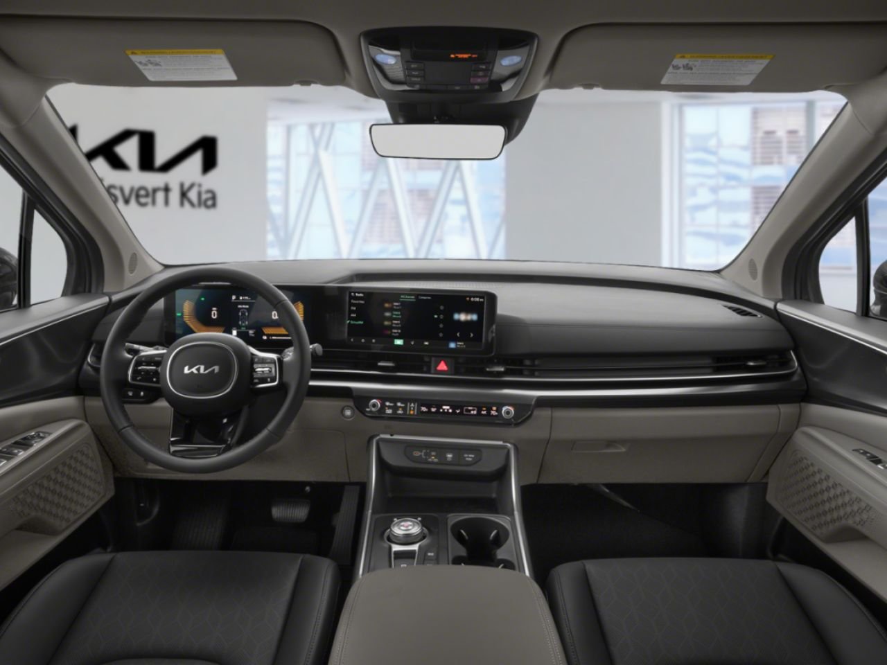 Kia Carnival hybride 2027 Blanc neige nacré Blainville - photo #10