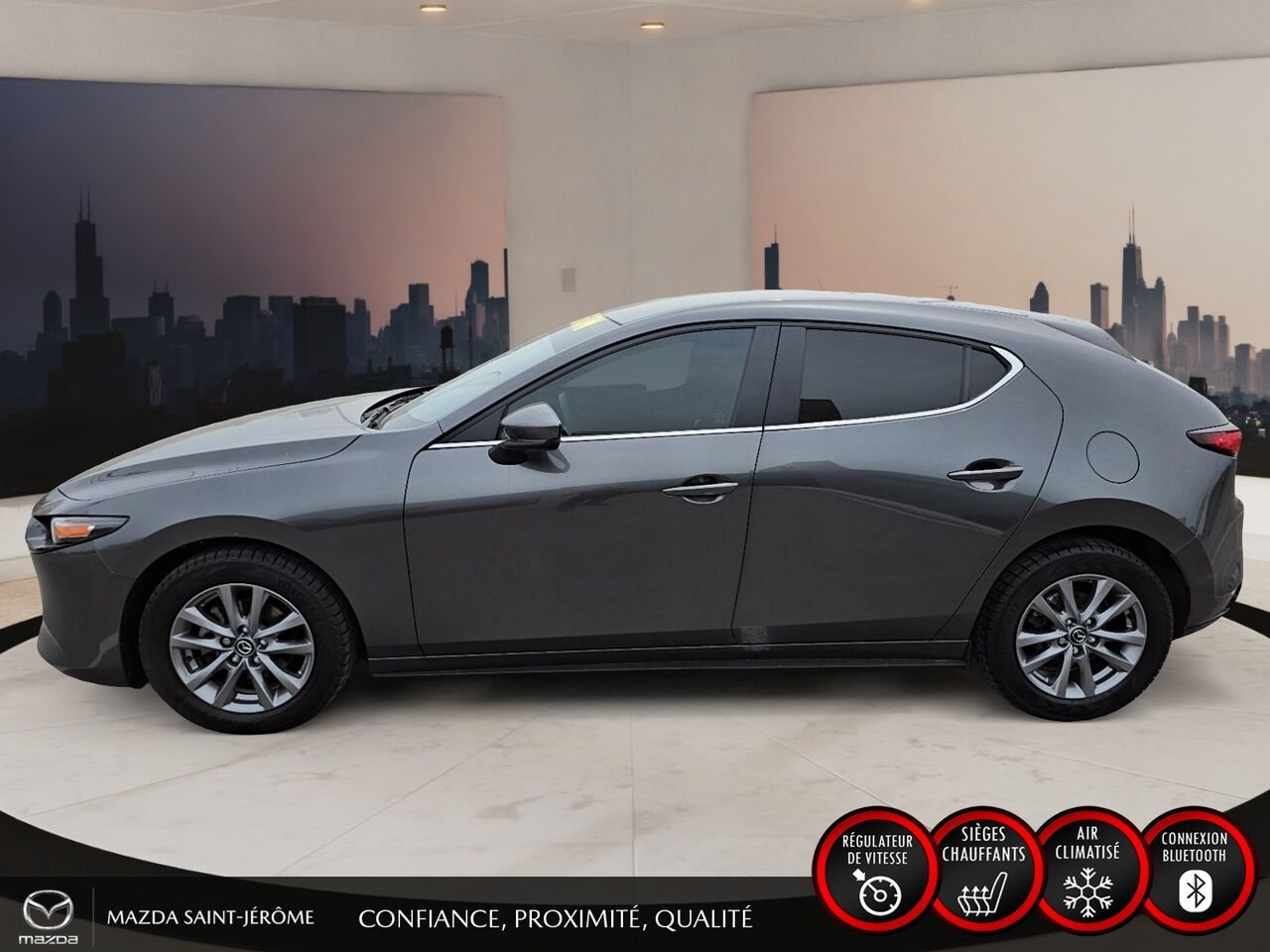 2025 Mazda Mazda3 Sport Grey Sainte-Agathe-des-Monts - photo #10
