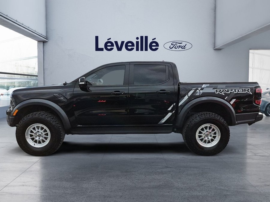 Ford Ranger Raptor ** UN PROPRIO ** BAS KILO ** CARFAX CLEAN ** TRES RARE ** 5 pi 2024 Noir