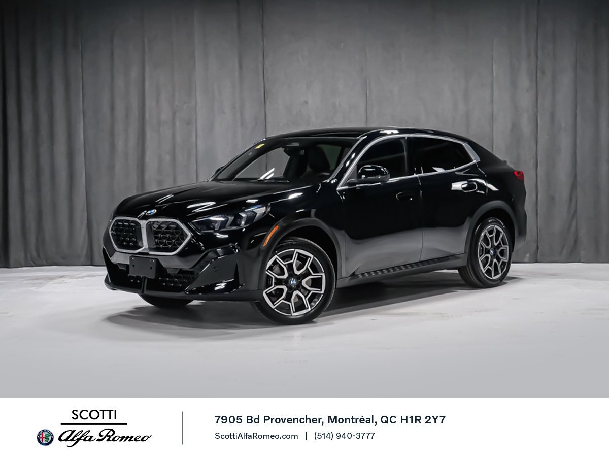 BMW X2 xDrive28i 2025 Noir Montréal - photo #0
