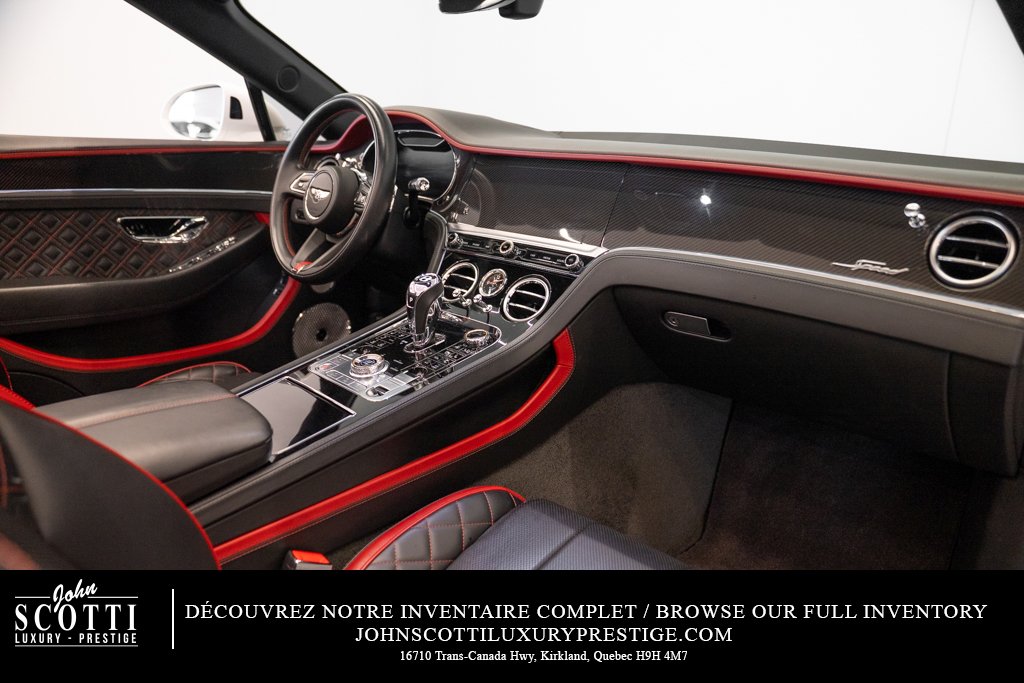 Bentley Continental GT Speed Convertible 2022 Blanc Kirkland - photo #9