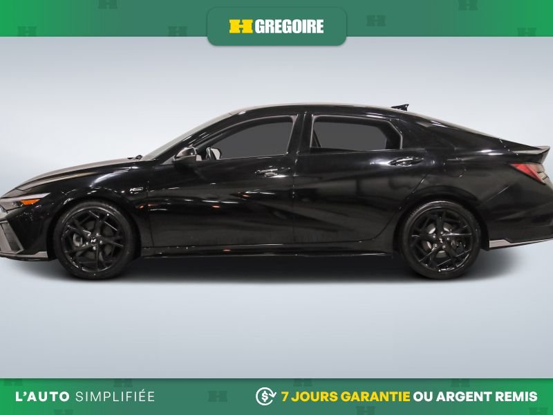 Hyundai Elantra N Line Ultimate AUTO AC CUIR TOIT NAV MAGS CAM REC 2025 Noir