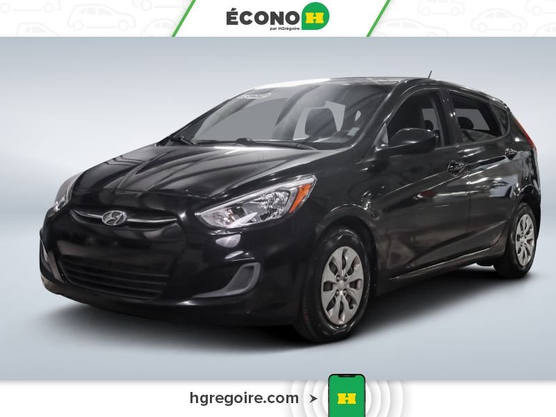 2016 Hyundai Accent Black Saint-Eustache - photo #2
