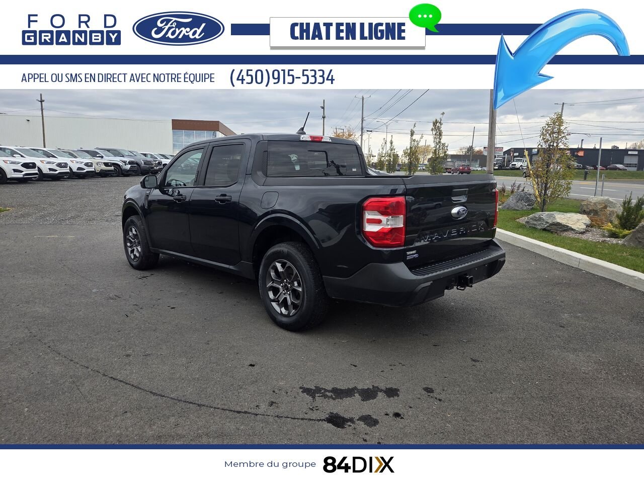 Ford Maverick 2022 Bleu Granby - photo #4