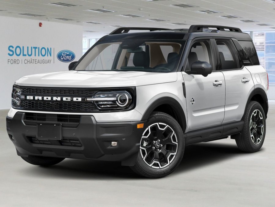 2026 Ford Bronco Sport Space White Metallic