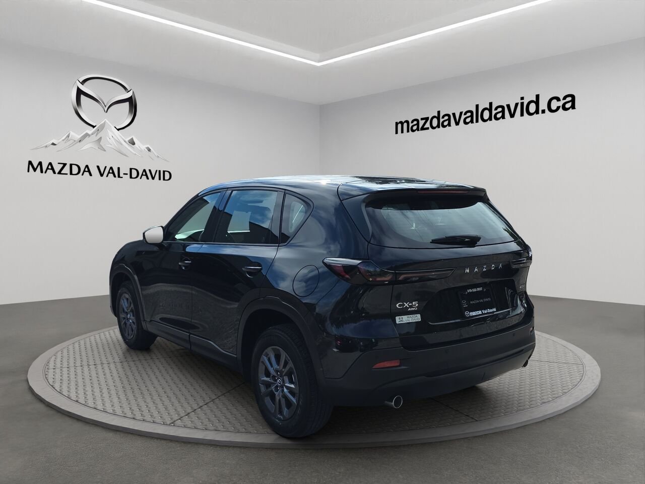 2026 Mazda CX-5 GX TI, Bluetooth, Cruise control, Commande audio au volant Jet Black Mica Val-David - photo #3