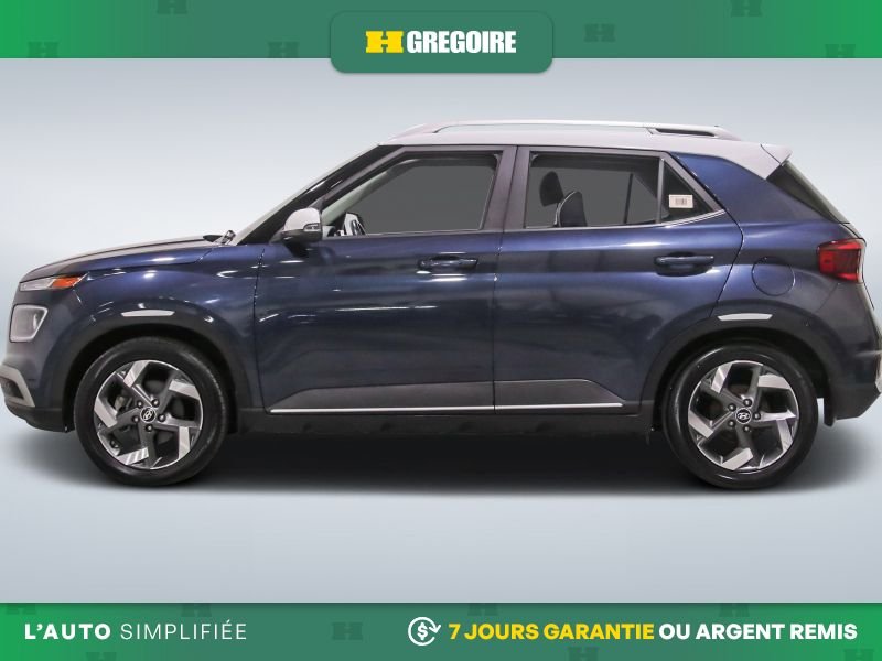 2022 Hyundai Venue Urban AUTO A/C CUIR GR ELECT MAGS CAM RECUL BLEUTO Blue