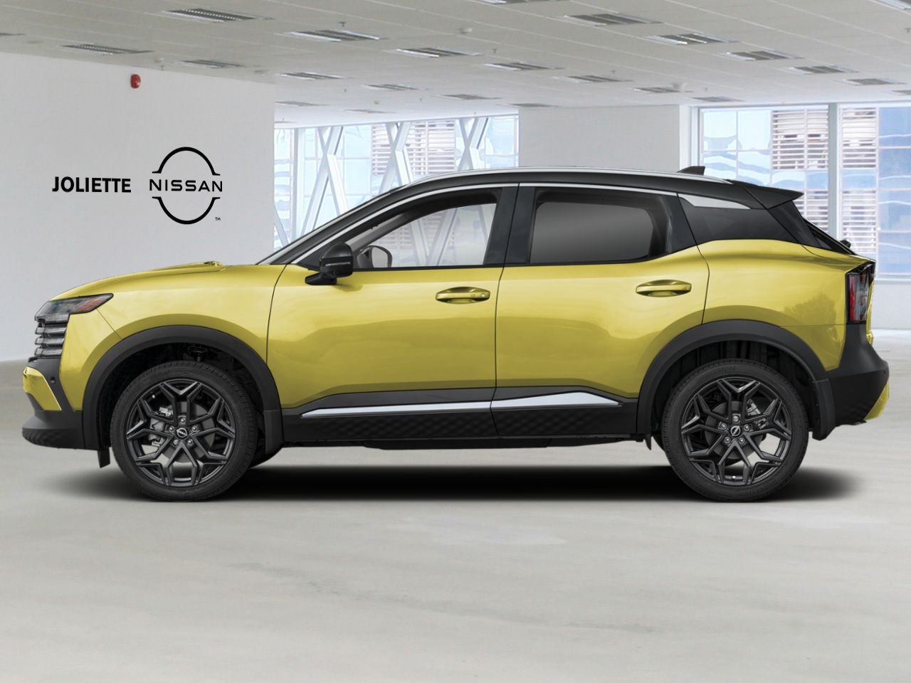 2027 NISSAN Kicks Yuzu Yellow Metallic/Super Black Joliette - photo #1