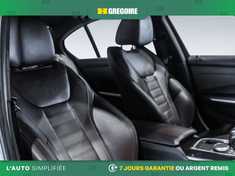 BMW 330I 823386 | 330i xDrive AUTO AC CUIR TOIT NAV MAGS CAM RECULE 2019 Argent Laval - photo #25