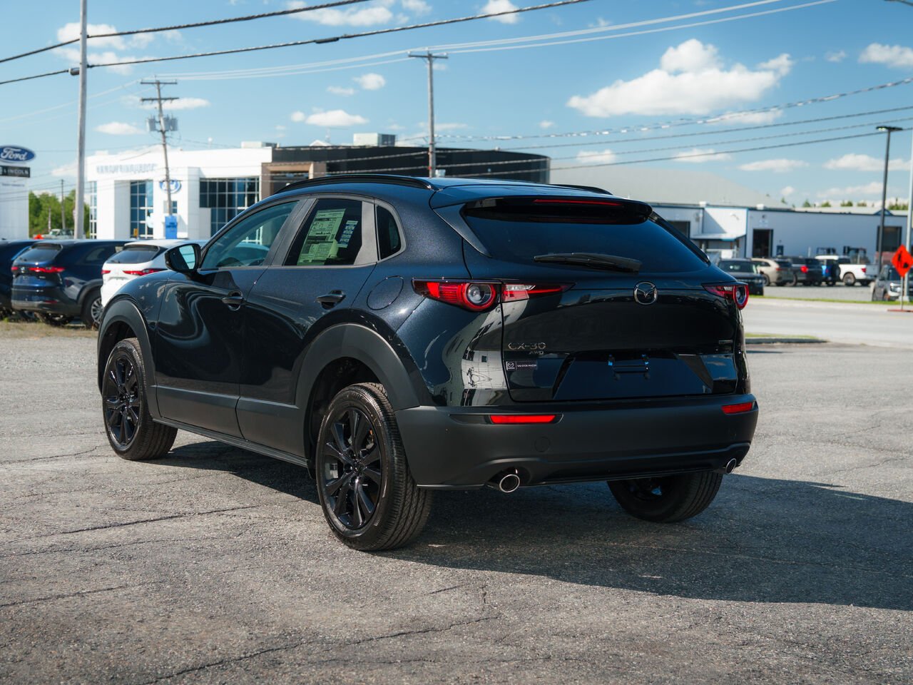 MAZDA CX-30 26136 | GS TI 2026 Noir de jais mica Val-d'Or - photo #6