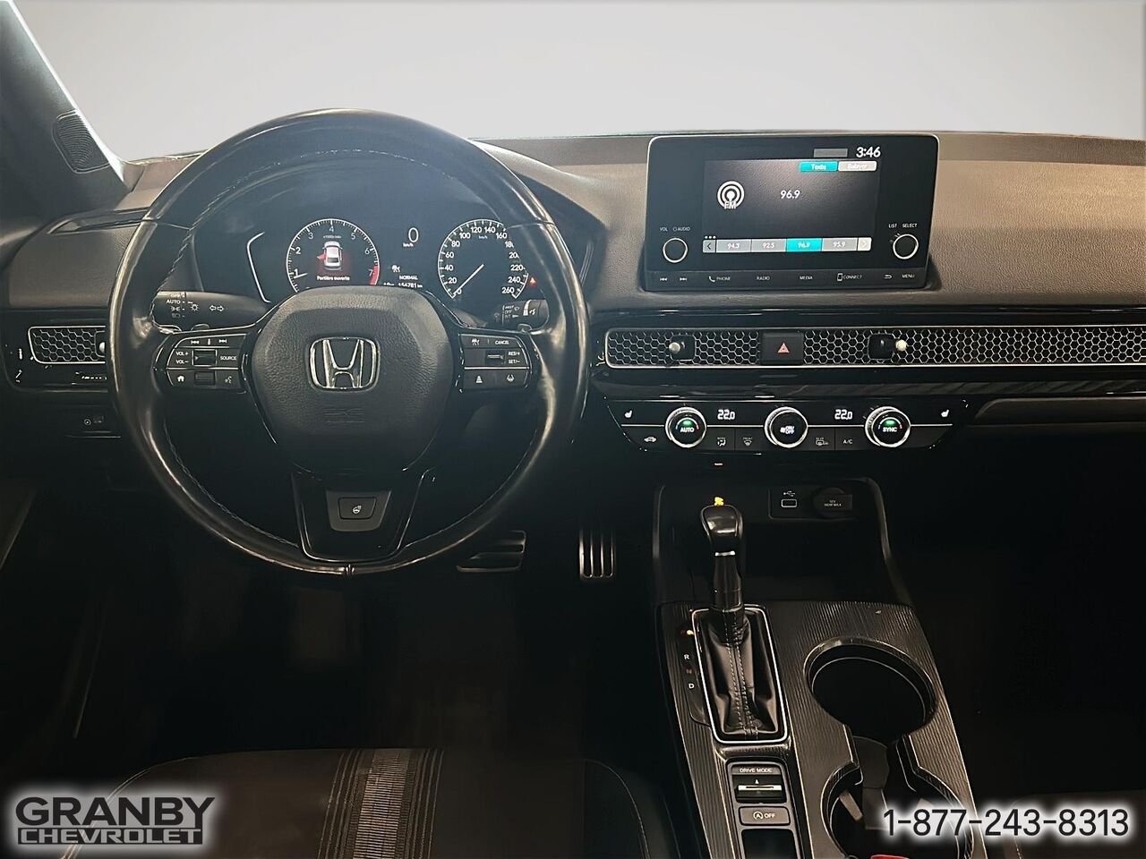2023 Honda Civic Sedan Sport CVT | 25-1174A Black Granby - photo #12