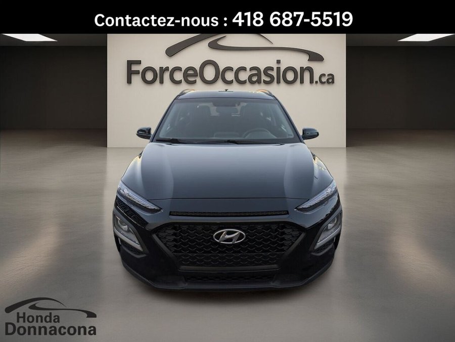 Hyundai Kona Essential, Bas Kilométrage, 2021 Noir