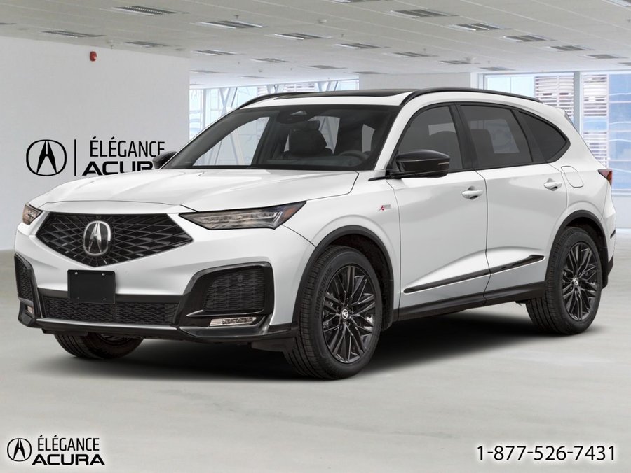 ACURA MDX A-SPEC PLATINUM ÉLITE 2026 Blanc platine nacré