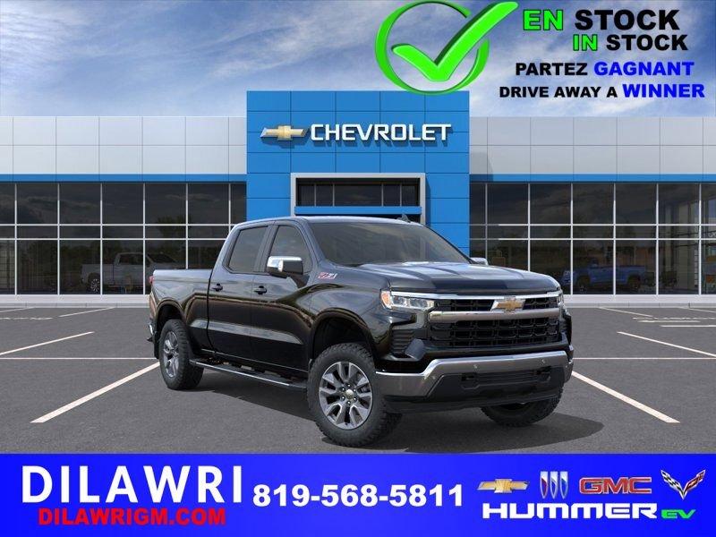 2026 CHEVROLET Silverado 1500 LT cabine multiplace 4RM 157 po BLACK Gatineau - photo #0