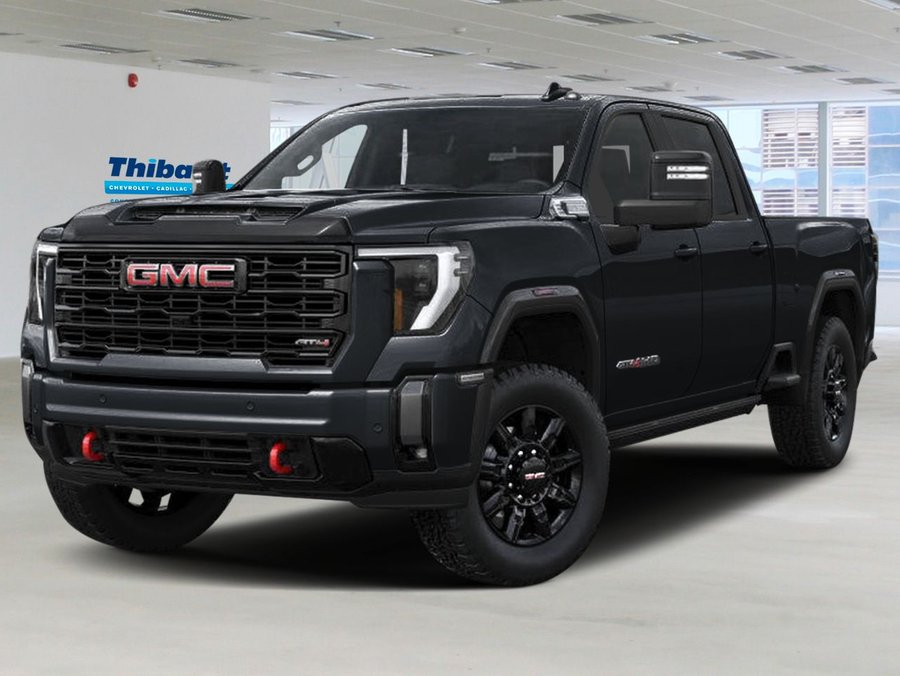 GMC Sierra 2500HD AT4 cabine multiplace 4RM 159 po 2026 NOIR ONYX