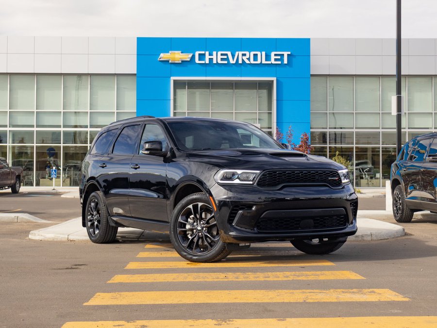 2026 Dodge Durango GT Plus Blacktop AWD 3.6L 7-Passenger | Leather Heated & Vented Seats Black