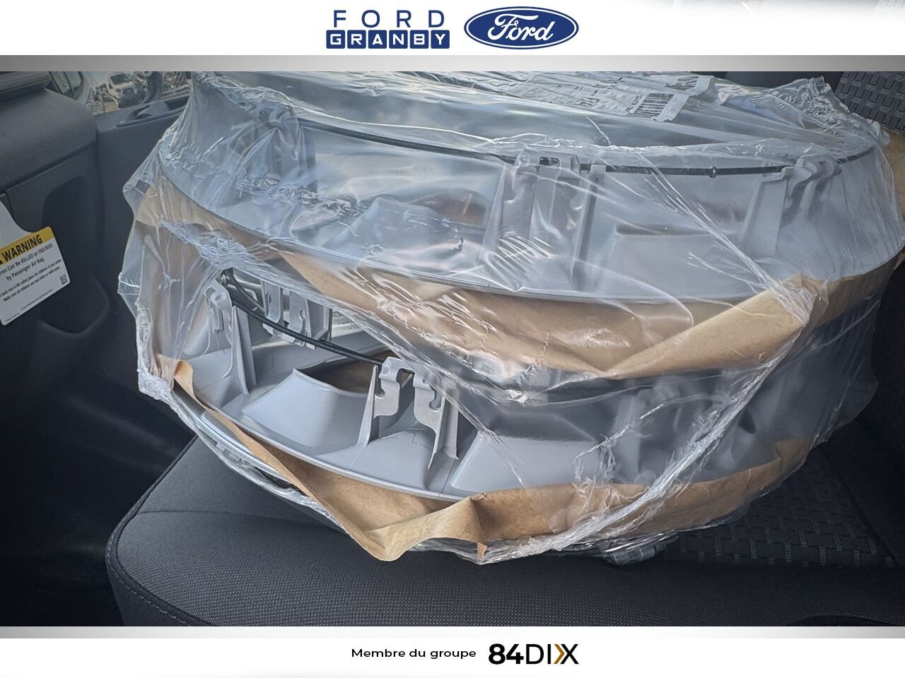 2025 Ford E-TRANSIT FOURGONNETTE UTILITAIRE White Granby - photo #7