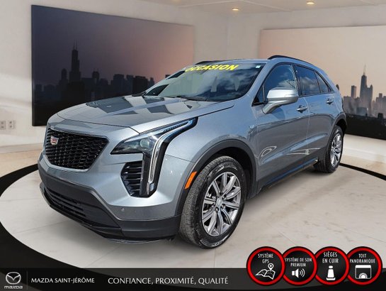 2023 Cadillac XT4 Sport | TOIT PANORAMIQUE | CUIR | AWD | SIÈGES AVANT ET ARRIÈRE CHAUFFANTS Grey