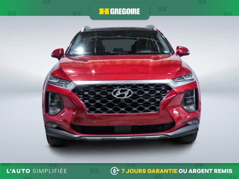 2019 Hyundai Santa Fe Ultimate AWD AUTO AC CUIR TOIT NAV MAGS CAM RECULE Red