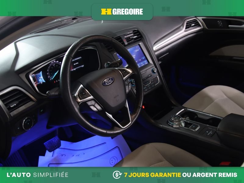 Ford Fusion 823082 | SE AUTO A/C MAGS CUIR NAV CAM RECUL BLUETOOTH 2020 Blanc Laval - photo #21