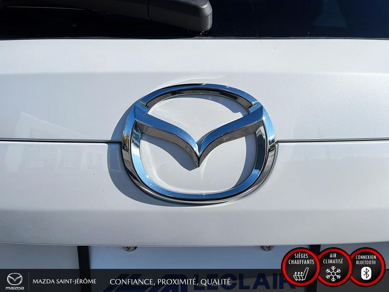 2024 Mazda CX-5 GS | 1 PROPRIÉTAIRE | JAMAIS ACCIDENTÉ | AWD | CUIR | VOLANT CHAUFFANT White Saint-Jérôme - photo #7