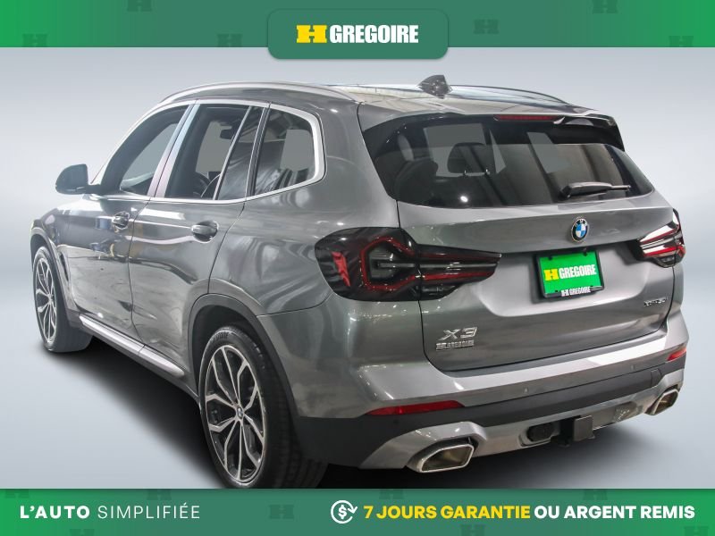 BMW X3 2023 Gris Saint-Eustache - photo #4