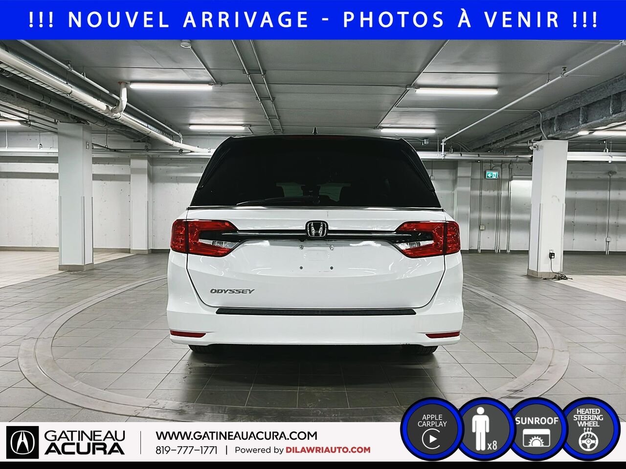 2023 Honda Odyssey EX White Gatineau - photo #5
