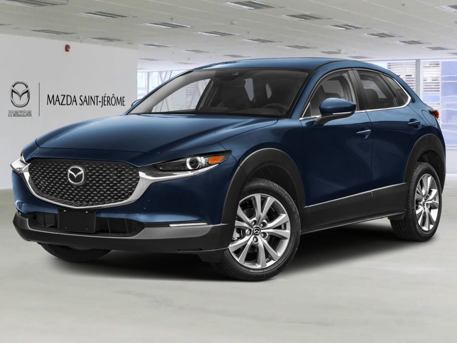 2026 MAZDA CX-30 GS TI Deep Crystal Blue Mica