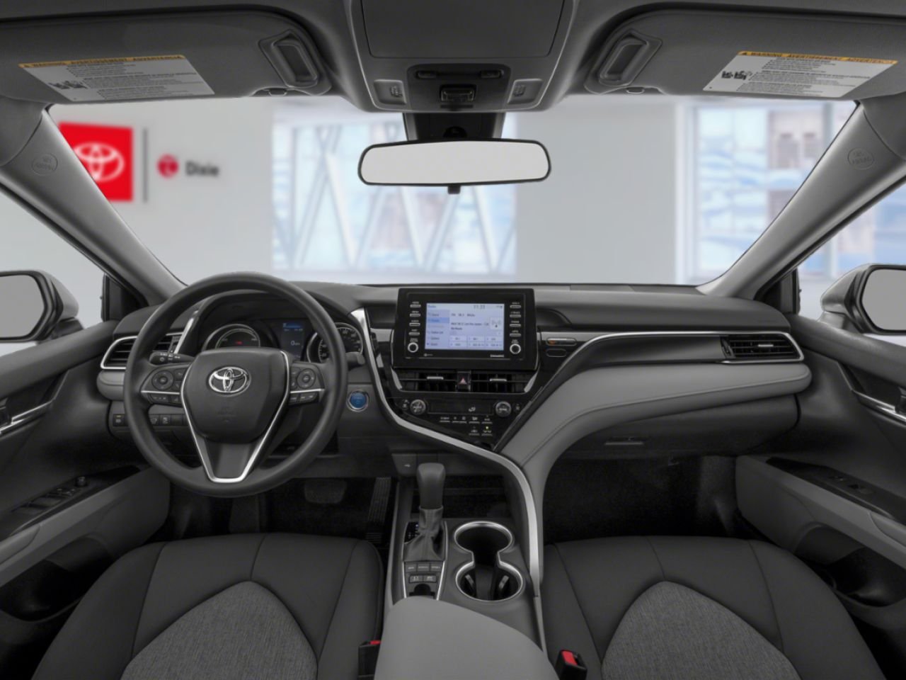 2024 Toyota Camry HYBRID LE / CLEAN CARFAX / ALLOY WHEELS / TOYOTA SAFETY SENSE / CARPLAY AND ANDROID AUTO Grey Mississauga - photo #9
