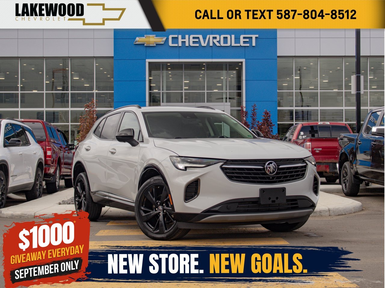 2022 Buick Envision AWD 4dr Essence White Sherwood Park - photo #0