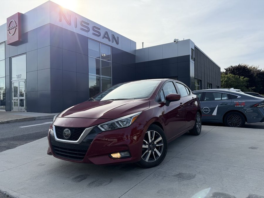 2021 Nissan Versa SV CVT Red