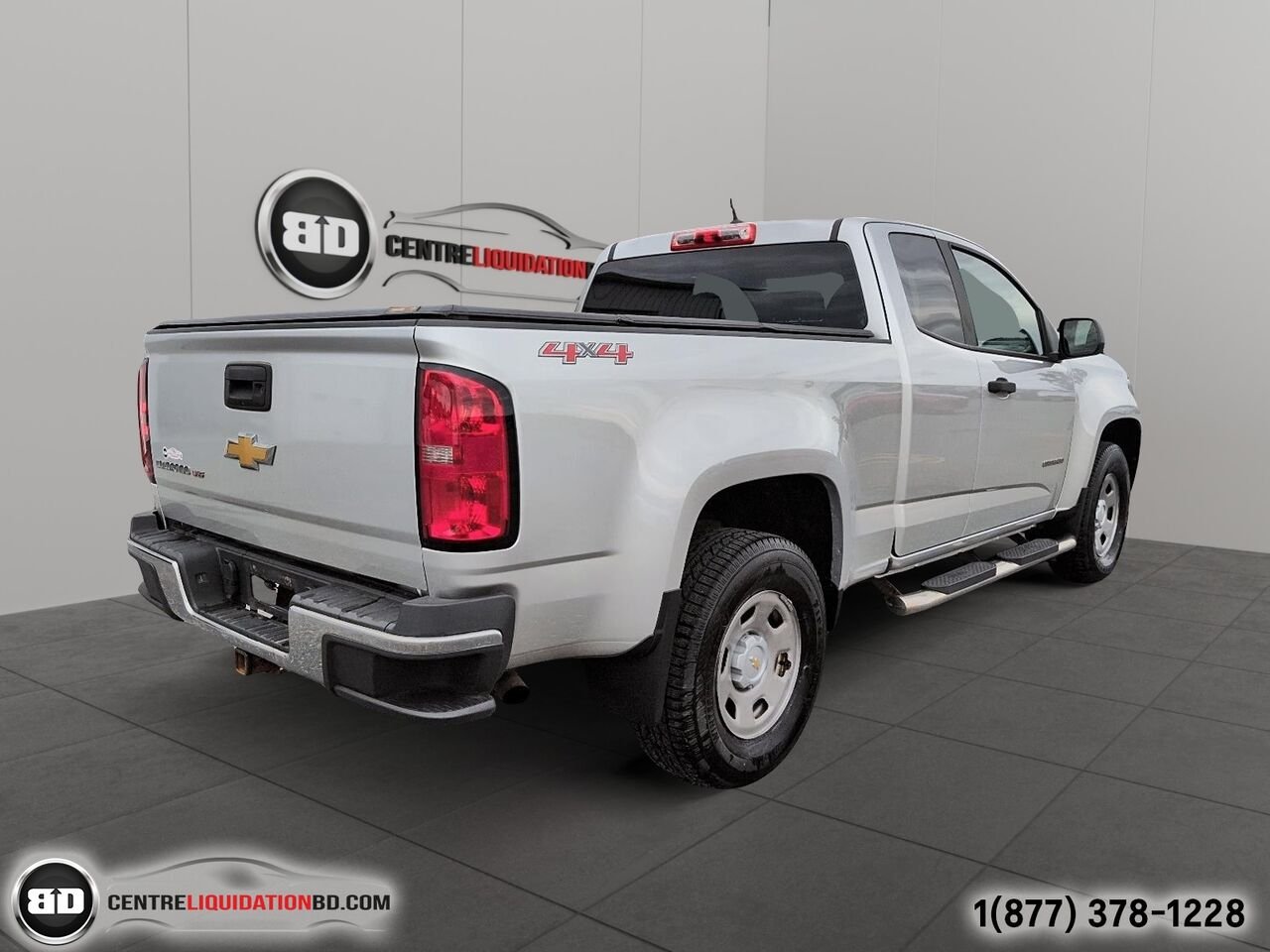 Chevrolet Colorado V6 4X4 WT DOUBLE CAB BOITE 6P | BD0290 2019 Gris Granby - photo #5